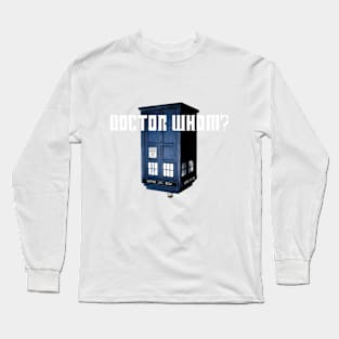 Doctor Whom Navy top Long Sleeve T-Shirt